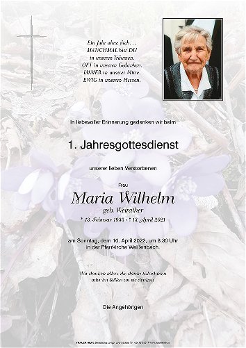 Maria Wilhelm
